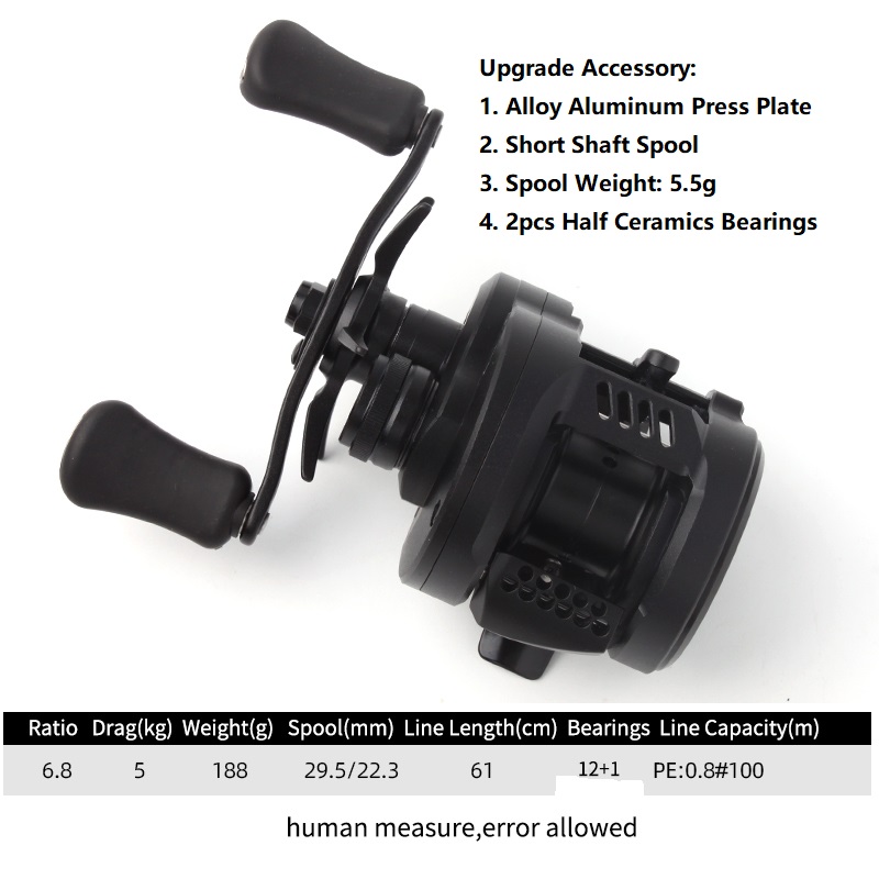 Umi D100 Spool Only For Fishin - đánh giá và giá Reel Drag Knob