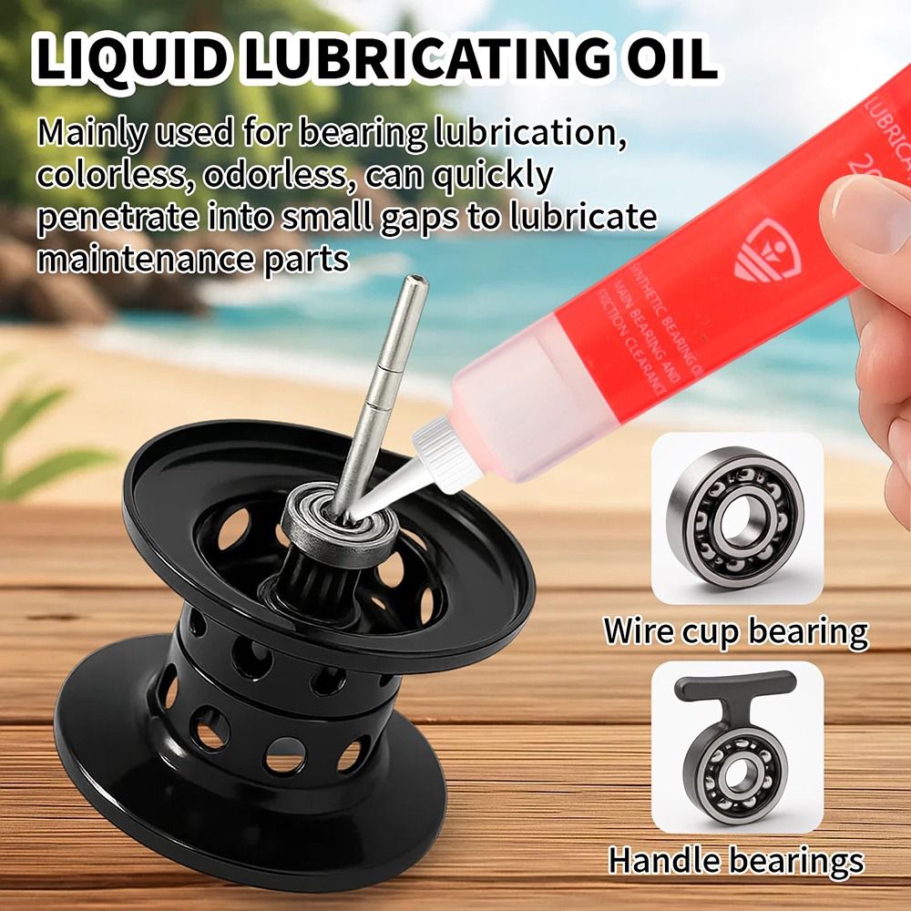 40ml Fish Reel Grease Water-Re - đánh giá và giá Reel Grease