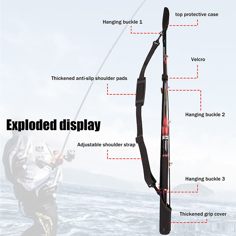 Adjustable Fishing Rod Storage - đánh giá và giá Reel Cover