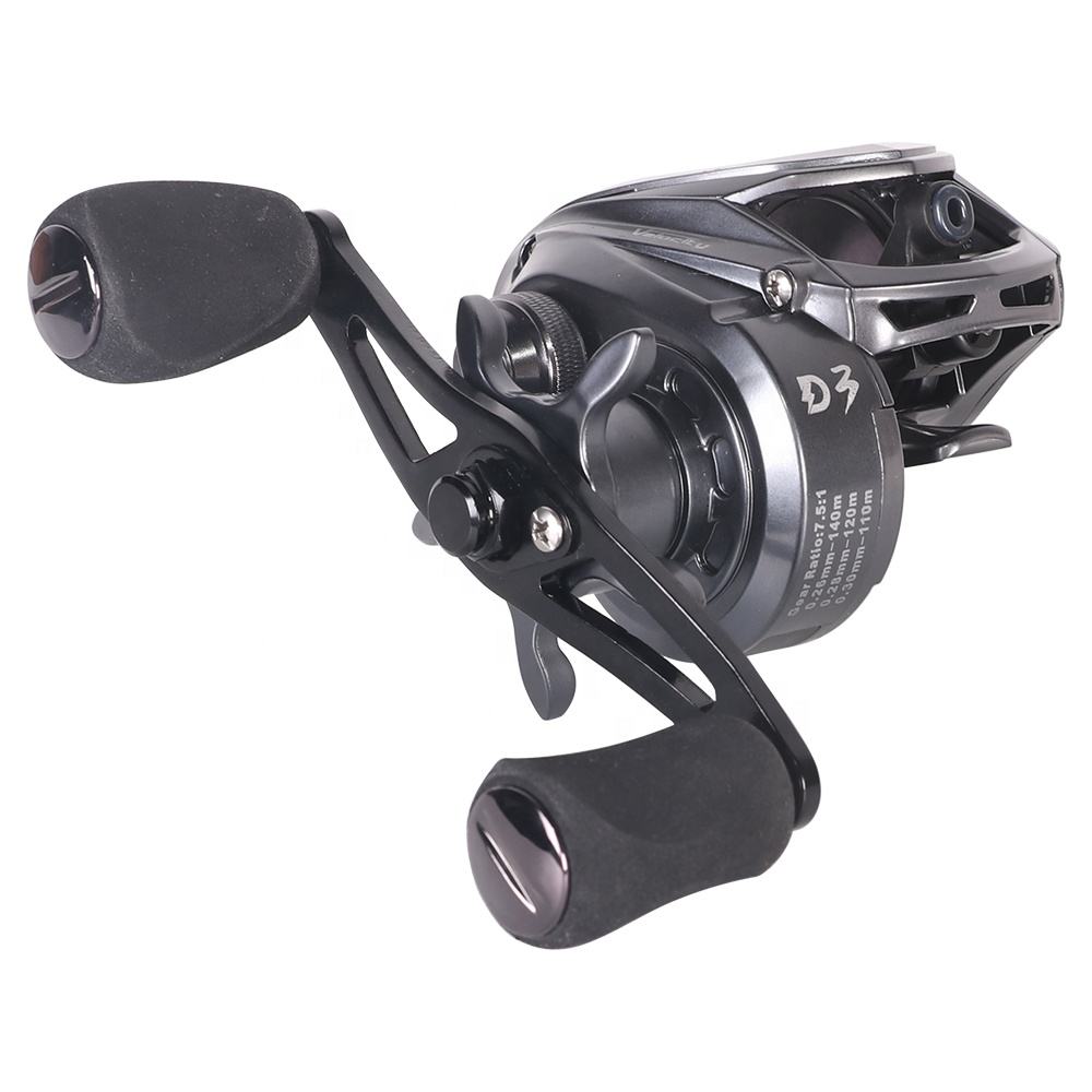 7.5:1 Gear Ratio Baitcasting R - đánh giá và giá Trolling Reel