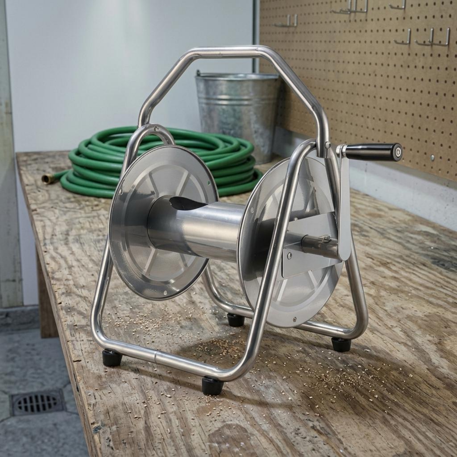 Metal Hose Reel Heavy Duty Gar - đánh giá và giá Reel Handle