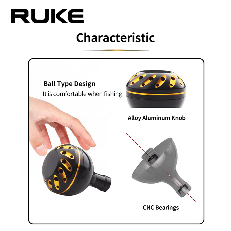 Ruke 1pc Fishing Reel Handle K - đánh giá và giá Reel Drag Knob