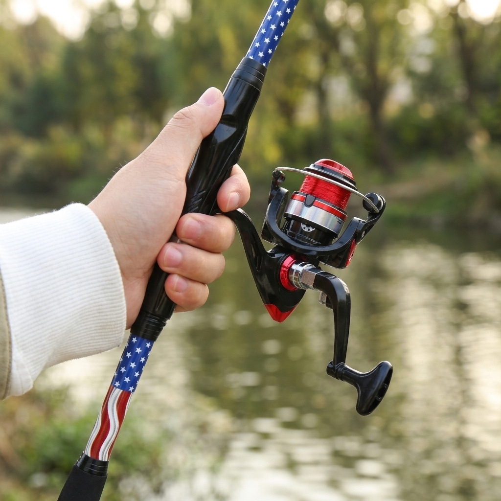 Telescopic Fishing Rod Spinnin - đánh giá và giá Reel Bag
