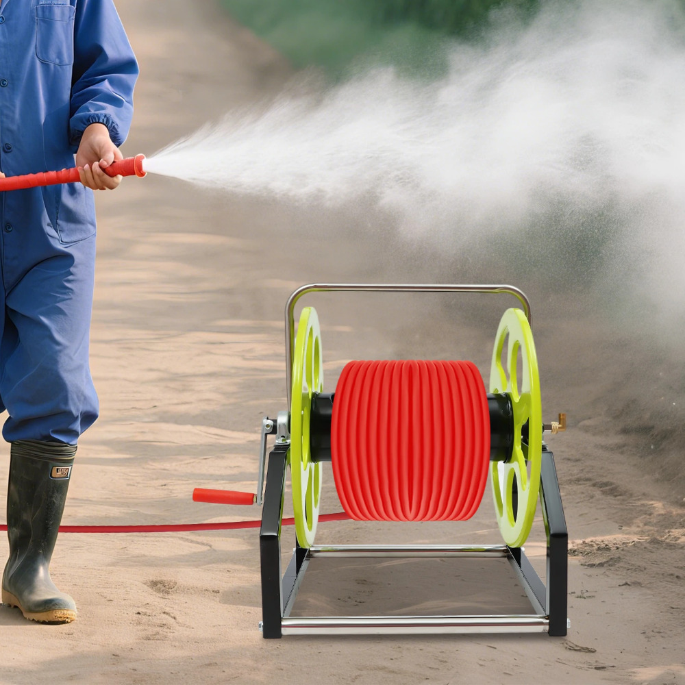Garden Hose Reel, 360° Wall Mo - đánh giá và giá Reel Handle