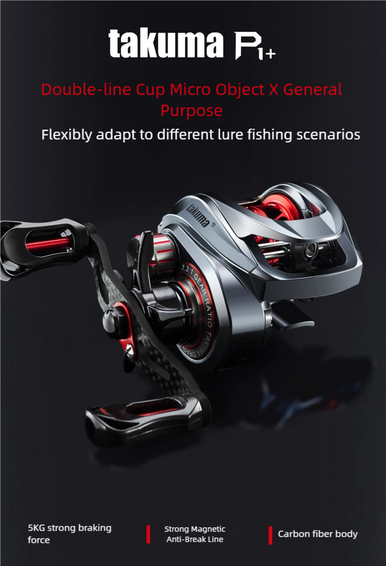 P1 Casting Reel, 7.3:1 Gear Ra - đánh giá và giá Reel Handle