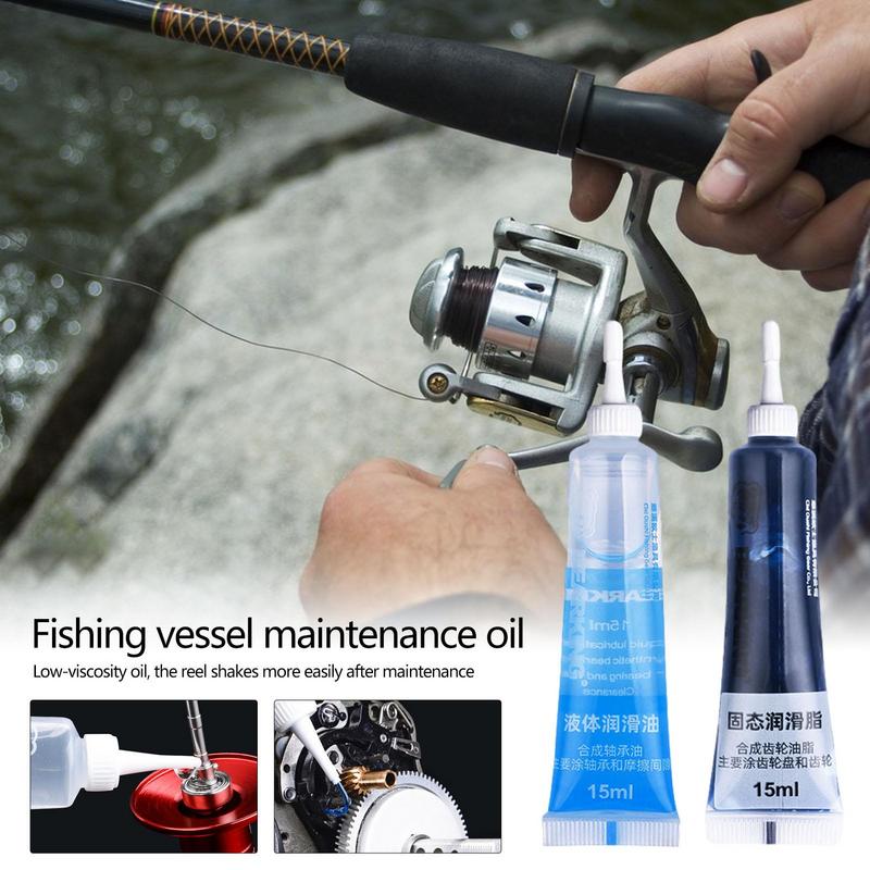 Fishing Reel Maintenance Oil A - đánh giá và giá Reel Grease
