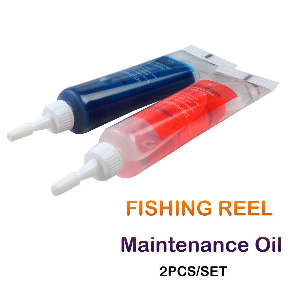 2Pcs Fishing Reel Maintenance  - đánh giá và giá Reel Grease