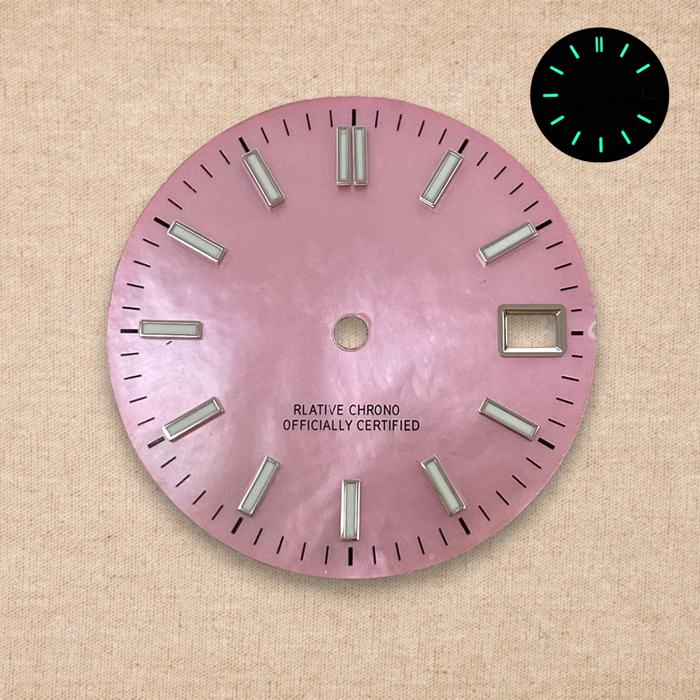 New 28.5mm S Logo NH35 Dial Lo - đánh giá và giá Reel Case