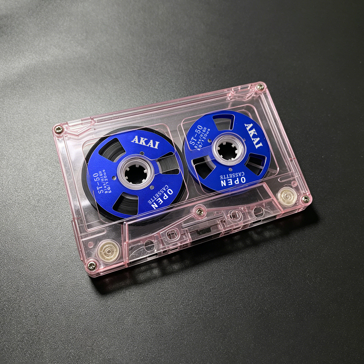 Open Cassette 50 Minute Blank  - đánh giá và giá Reel Case