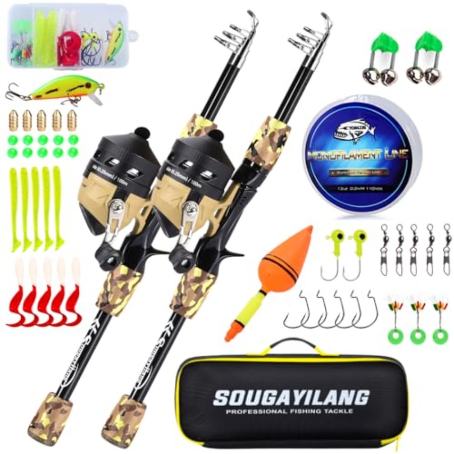 Fishing Rod and Reel Combo, Li - đánh giá và giá Spincast Reel